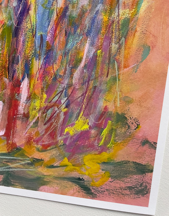 Little Campfire 7 - Abstract Art Print