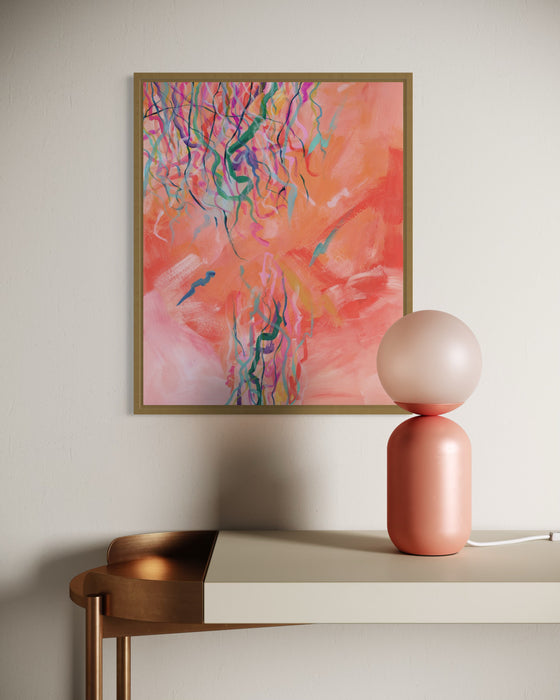 Streamers 7 - Abstract Art Print