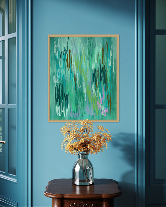 Squiggles 2, Abstract Art Print