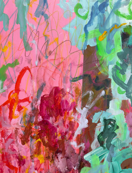 Circus - Abstract Original Painting