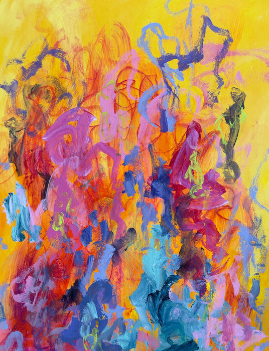 Ample Sunshine - Abstract Original Painting