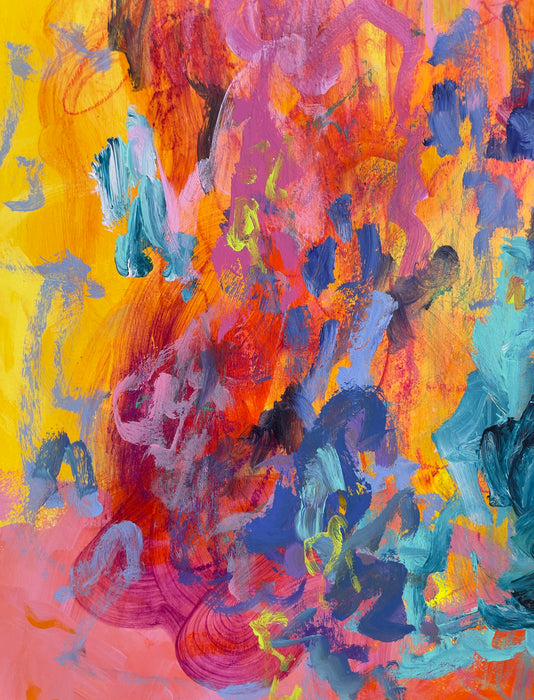 Ample Sunshine - Abstract Original Painting