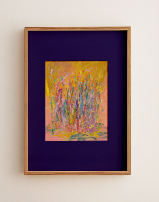 Little Campfire 7 - Abstract Art Print