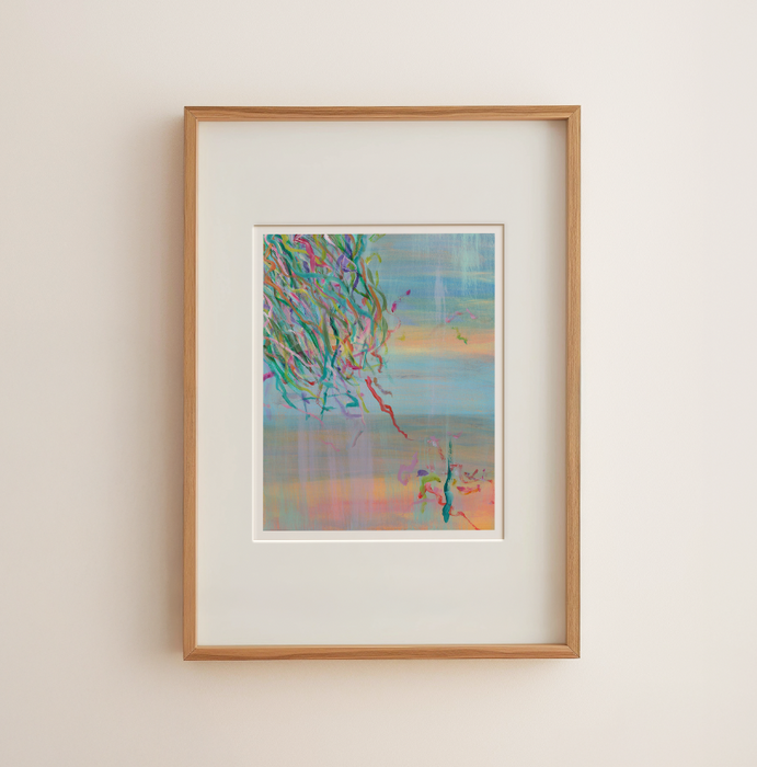 Streamers 10 - Abstract Art Print